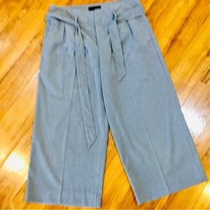Banana Republic dress slacks pants trousers crop grey gray work career o…